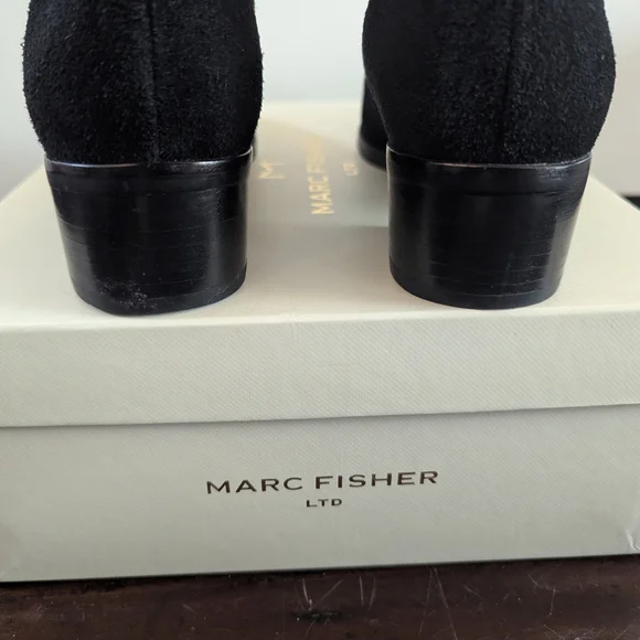 Marc Fisher Black Women's Ankle Boots - Picture 9 of 15